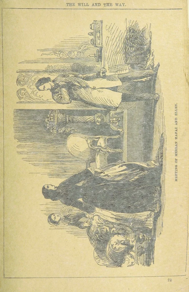 An illustration from The Will and the Way ... Illustrated by Sir John Gilbert, 1888, leaf 355