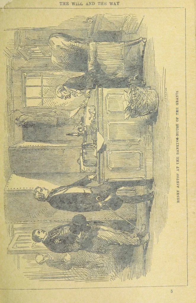 An illustration from The Will and the Way ... Illustrated by Sir John Gilbert, 1888, leaf 79
