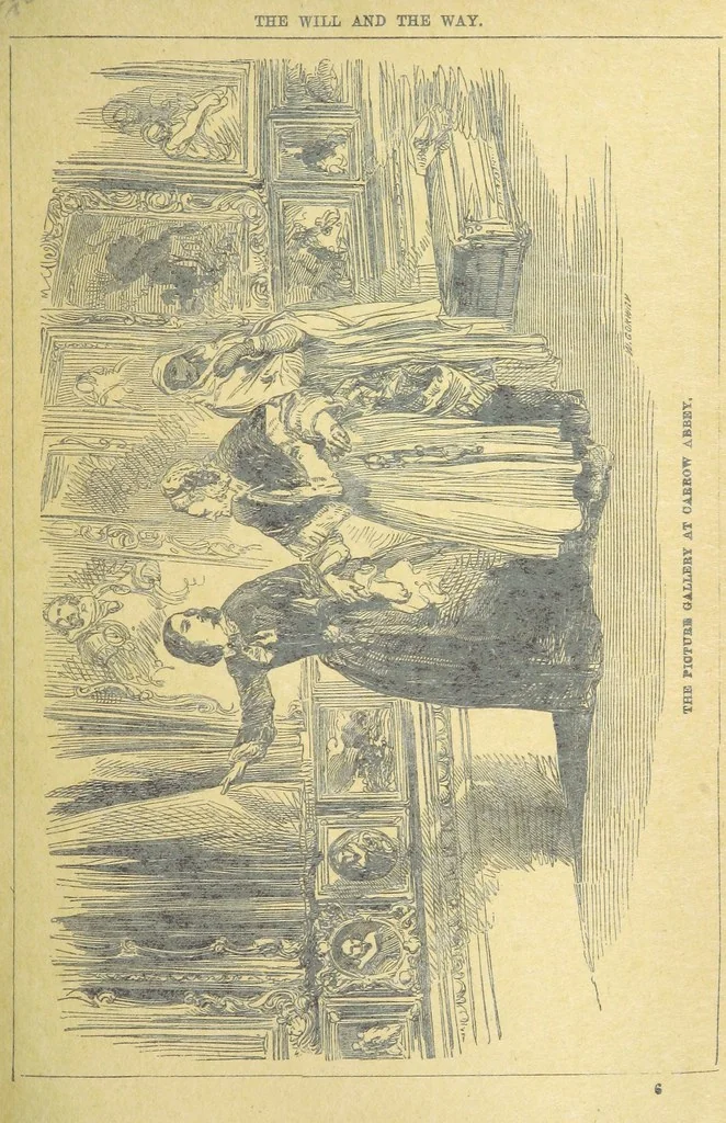 An illustration from The Will and the Way ... Illustrated by Sir John Gilbert, 1888, leaf 95
