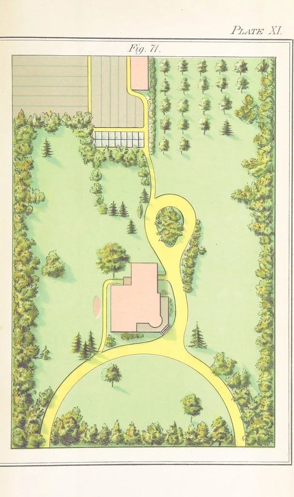 An illustration from A Manual of Topographical Drawing ... Enlarged by C. McMillan, 1885, leaf 155