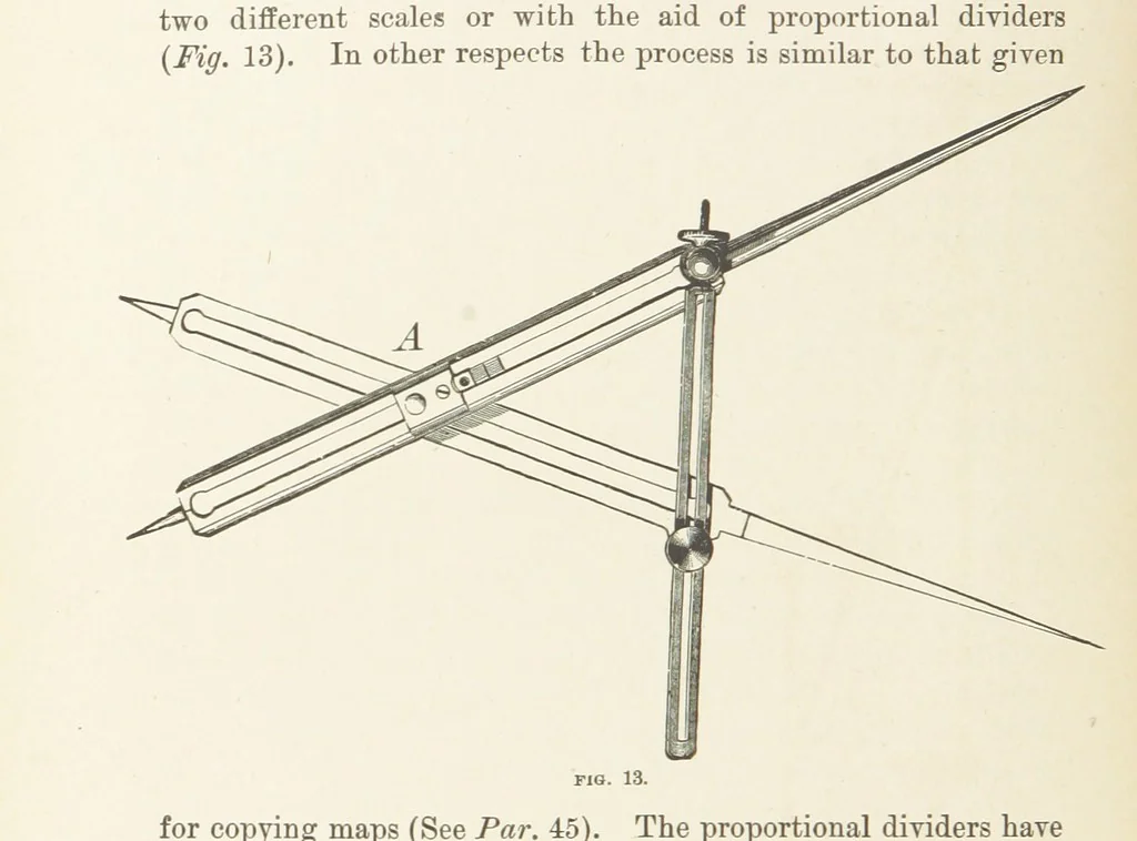 An illustration from A Manual of Topographical Drawing ... Enlarged by C. McMillan, 1885, leaf 46
