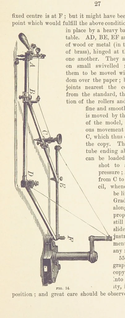 An illustration from A Manual of Topographical Drawing ... Enlarged by C. McMillan, 1885, leaf 47