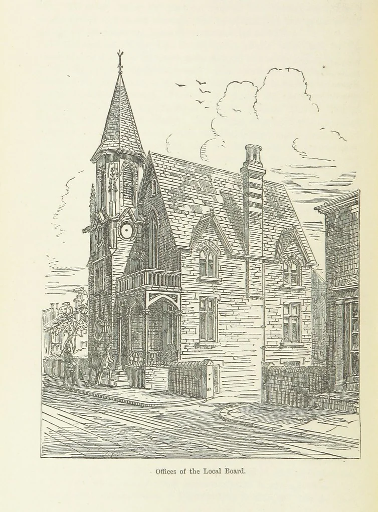 An illustration from The History and Antiquities of Morley, in the West Riding of ... York. With ... illustrations, 1876, leaf 106