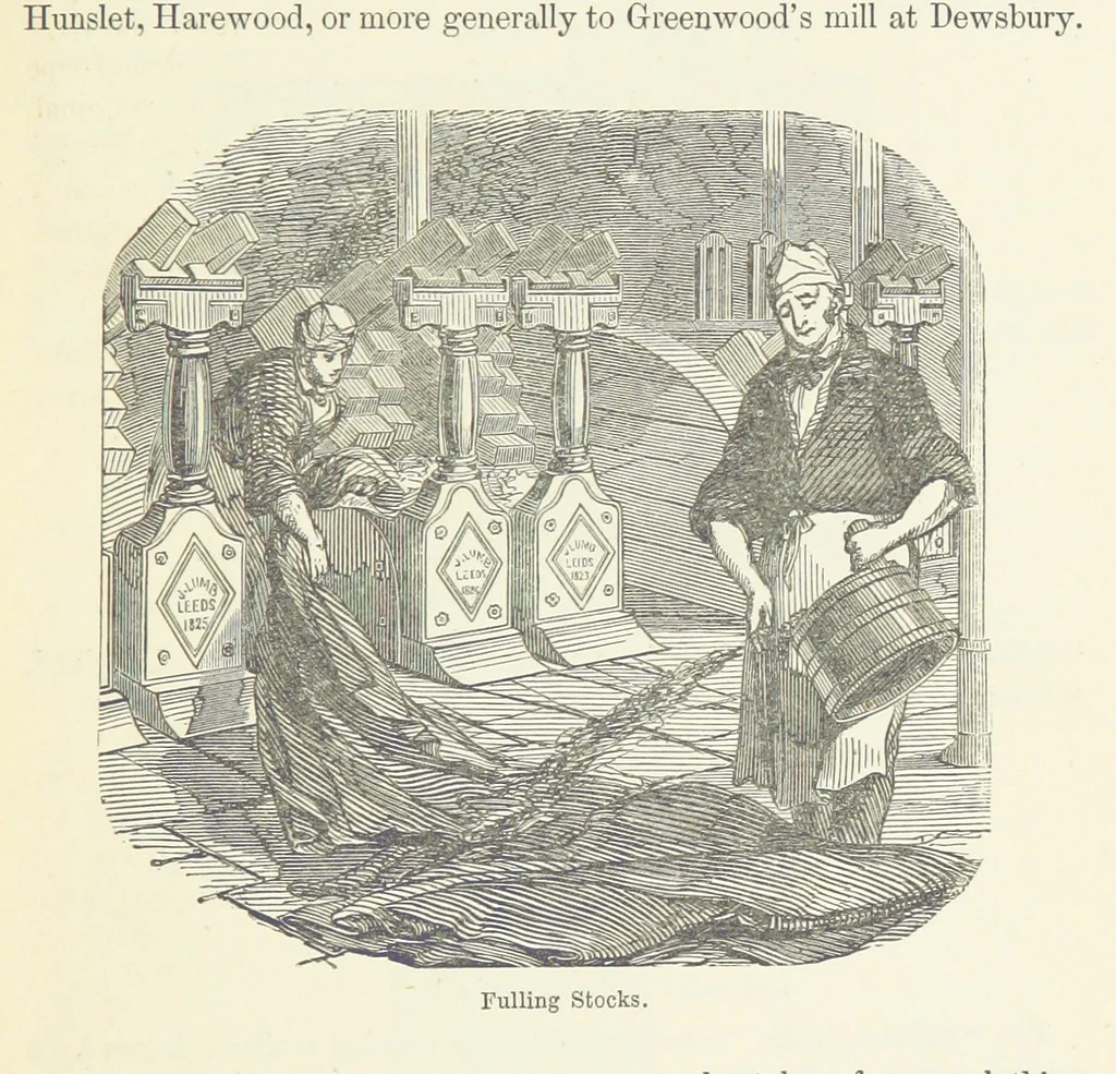 An illustration from The History and Antiquities of Morley, in the West Riding of ... York. With ... illustrations, 1876, leaf 307