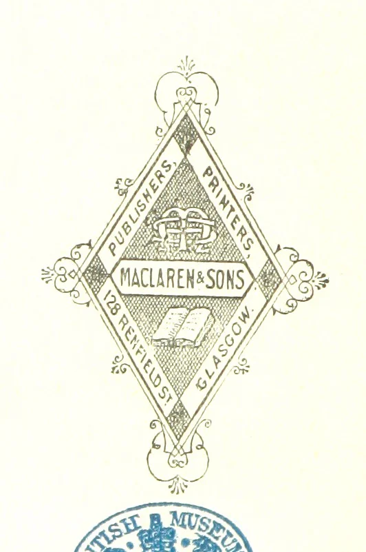 An illustration from His Great Experiment, 1889, leaf 6
