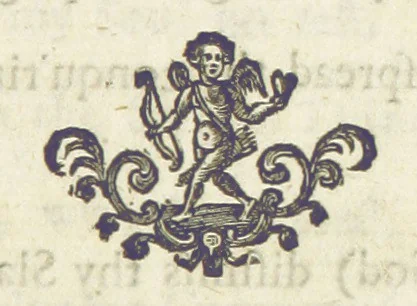 An illustration from Occasional Poems, translations, fables, tales, etc, 1727, leaf 129