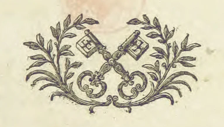 An illustration from Occasional Poems, translations, fables, tales, etc, 1727, leaf 13