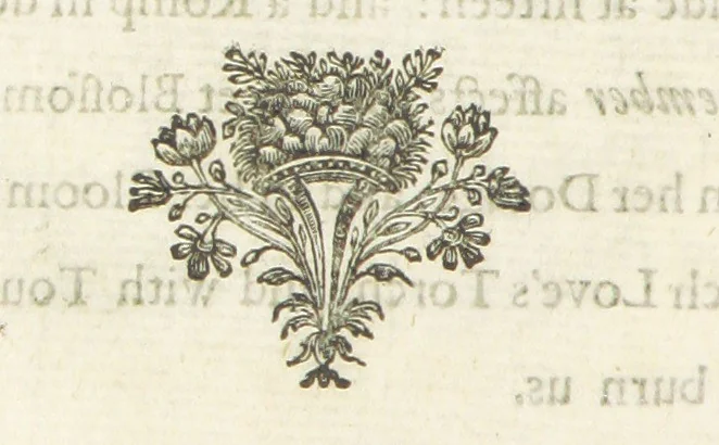 An illustration from Occasional Poems, translations, fables, tales, etc, 1727, leaf 134