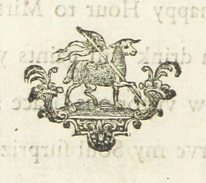 An illustration from Occasional Poems, translations, fables, tales, etc, 1727, leaf 136