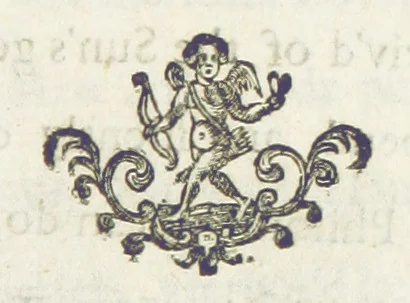 An illustration from Occasional Poems, translations, fables, tales, etc, 1727, leaf 141