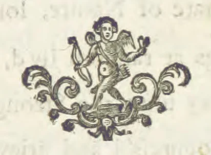An illustration from Occasional Poems, translations, fables, tales, etc, 1727, leaf 203