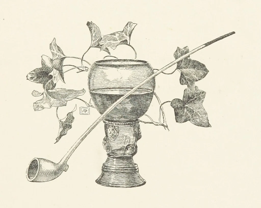 An illustration from Old Songs. With drawings by E. A. Abbey and Alfred Parsons, 1889, leaf 111