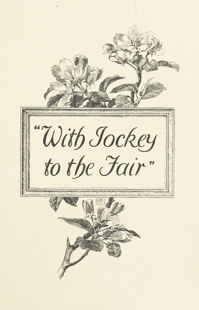 An illustration from Old Songs. With drawings by E. A. Abbey and Alfred Parsons, 1889, leaf 33