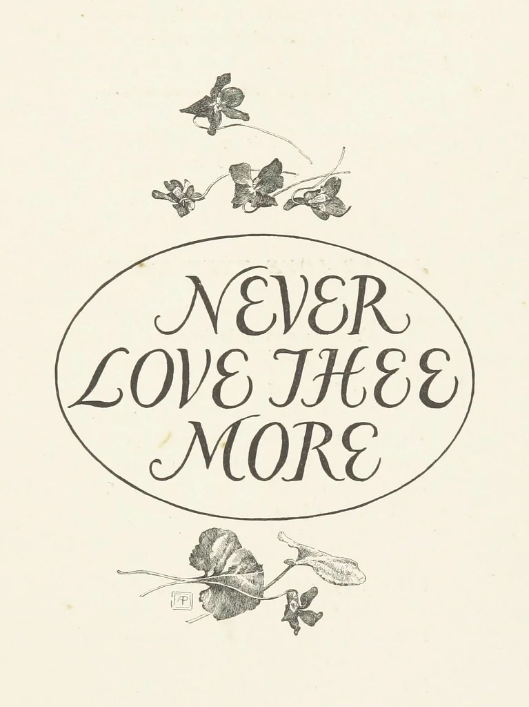 An illustration from Old Songs. With drawings by E. A. Abbey and Alfred Parsons, 1889, leaf 63