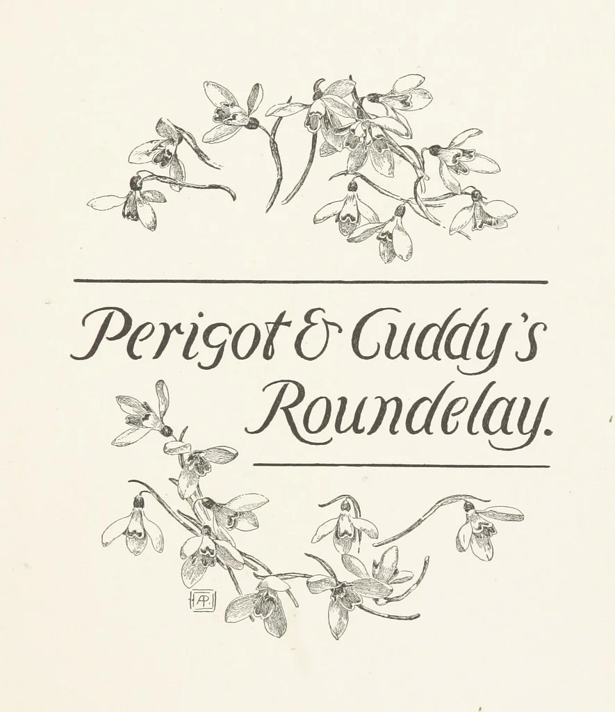 An illustration from Old Songs. With drawings by E. A. Abbey and Alfred Parsons, 1889, leaf 81