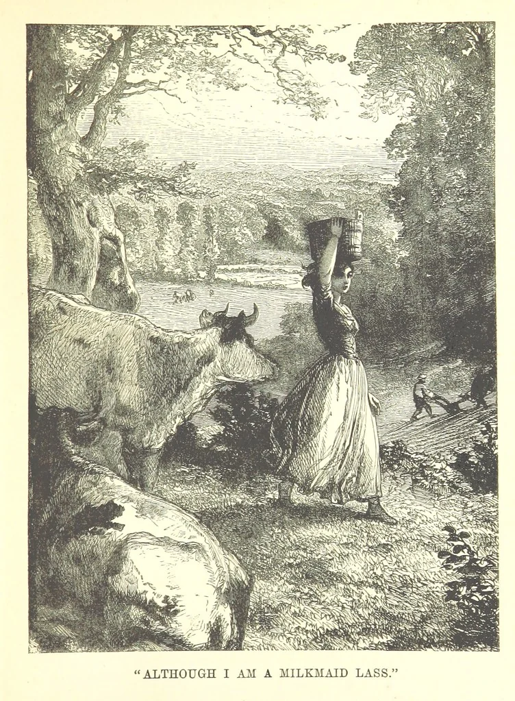 An illustration from Songs for the Little ones at Home. Illustrated ... from designs by eminent artists, 1868, leaf 117