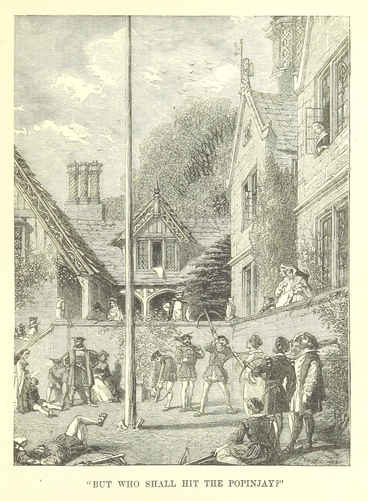 An illustration from Songs for the Little ones at Home. Illustrated ... from designs by eminent artists, 1868, leaf 83