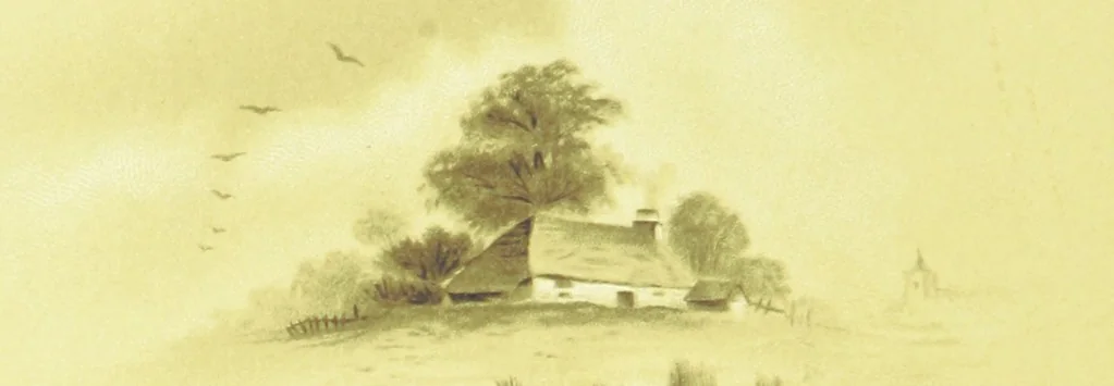 An illustration from Songs of the Dawn: selection from the poems of Horatius Bonar, Charlotte Murray and others, 1887, leaf 12