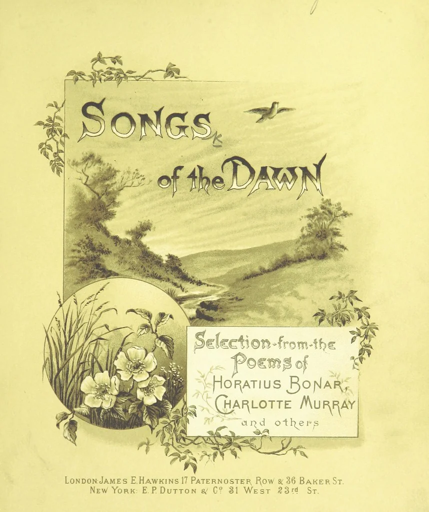 An illustration from Songs of the Dawn: selection from the poems of Horatius Bonar, Charlotte Murray and others, 1887, leaf 5