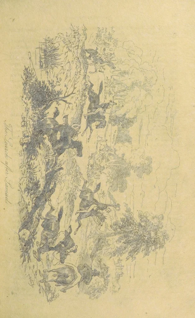An illustration from Samuel Sowerby: or, doings at Ravensdale Priory. By the author of “Captain Bolis.” Illustrated with ... engravings, by “Phiz.”, 1845, leaf 67