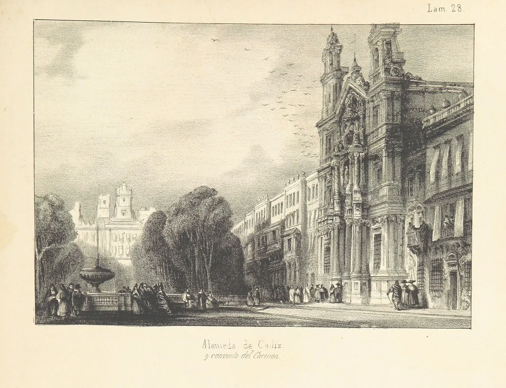 An illustration from España pintoresca, artistica, monumental, literaria y de costumbres, 1843, leaf 411
