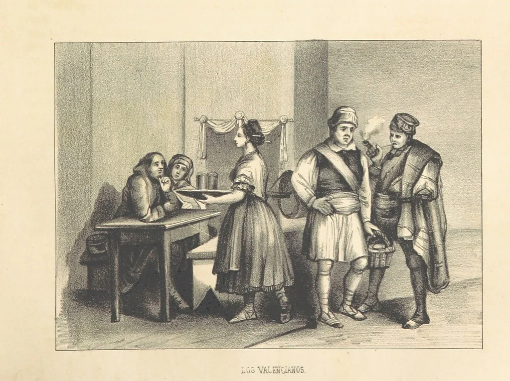 An illustration from España pintoresca, artistica, monumental, literaria y de costumbres, 1843, leaf 449