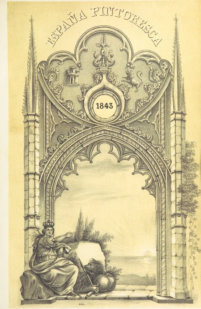An illustration from España pintoresca, artistica, monumental, literaria y de costumbres, 1843, leaf 7