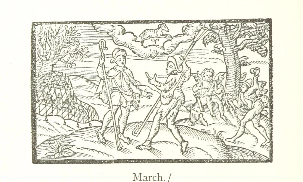 An illustration from The Complete Works ... of Edmund Spenser ... Edited, with a new life ... and a glossary embracing notes and illustrations, by A. B. Grosart. vol. 1-9, 1882, leaf 96