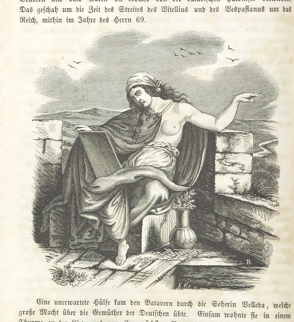An illustration from Die Geschichte der Deutschen von den ältesten Zeiten bis auf unsere Tage. Zweite Auflage. (Fortgesetzt von M. Wechs.), 1859, leaf 26