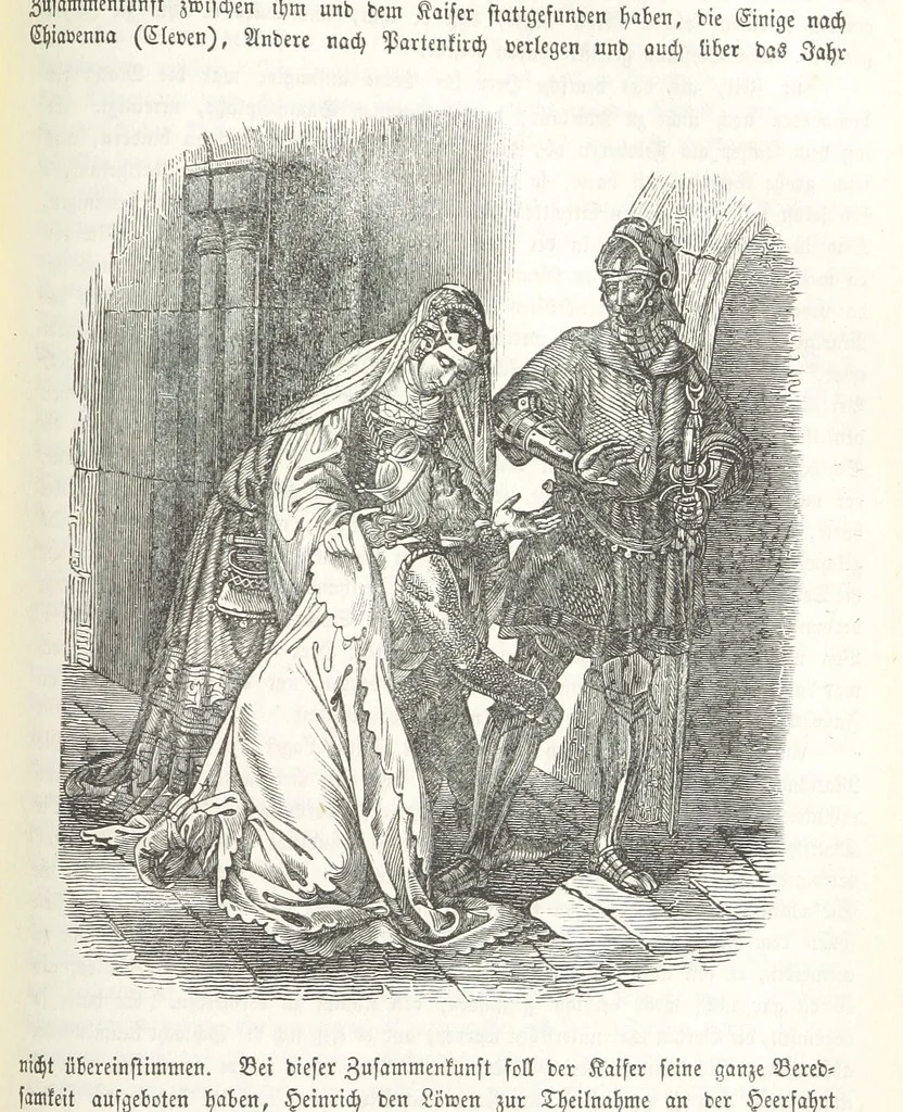 An illustration from Die Geschichte der Deutschen von den ältesten Zeiten bis auf unsere Tage. Zweite Auflage. (Fortgesetzt von M. Wechs.), 1859, leaf 489