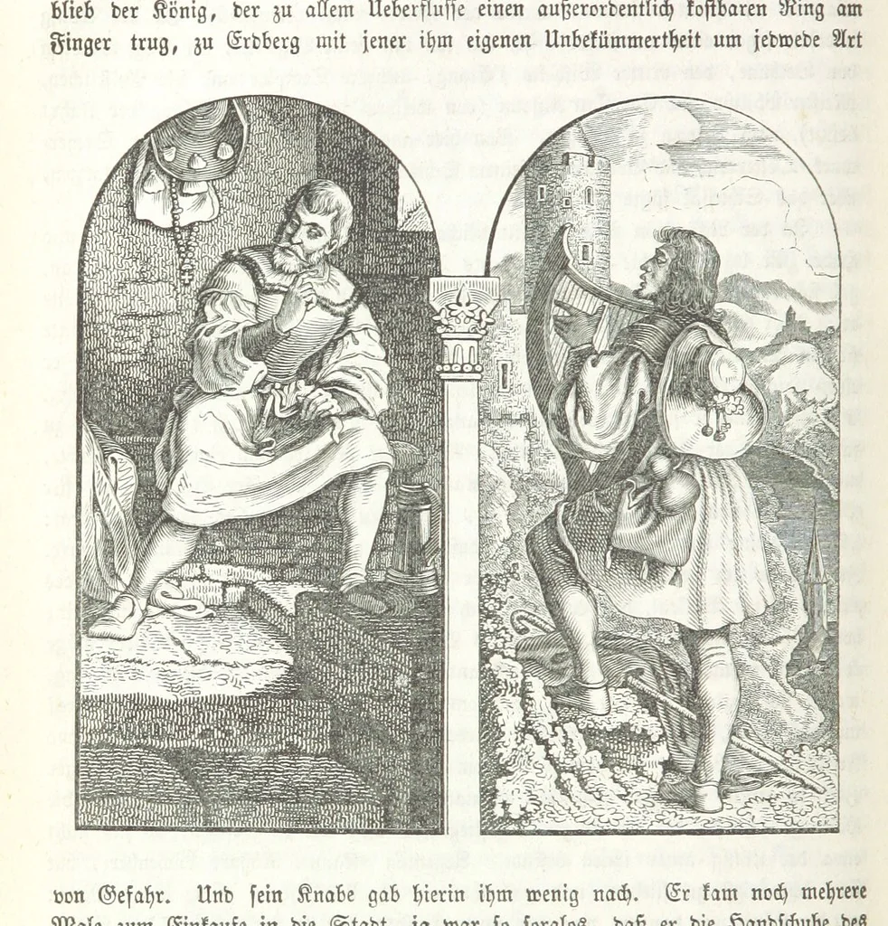 An illustration from Die Geschichte der Deutschen von den ältesten Zeiten bis auf unsere Tage. Zweite Auflage. (Fortgesetzt von M. Wechs.), 1859, leaf 530