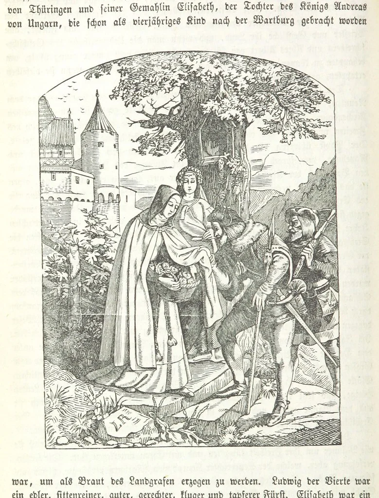 An illustration from Die Geschichte der Deutschen von den ältesten Zeiten bis auf unsere Tage. Zweite Auflage. (Fortgesetzt von M. Wechs.), 1859, leaf 584