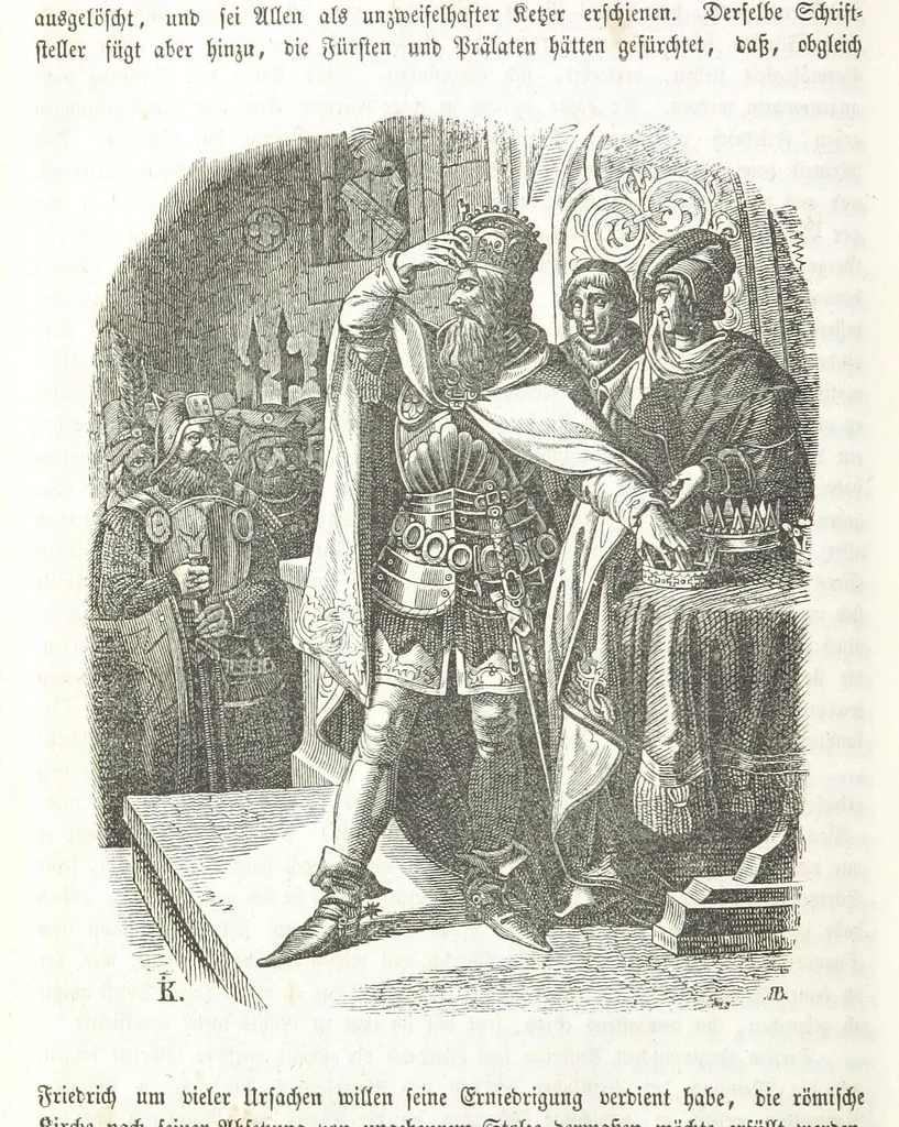 An illustration from Die Geschichte der Deutschen von den ältesten Zeiten bis auf unsere Tage. Zweite Auflage. (Fortgesetzt von M. Wechs.), 1859, leaf 610