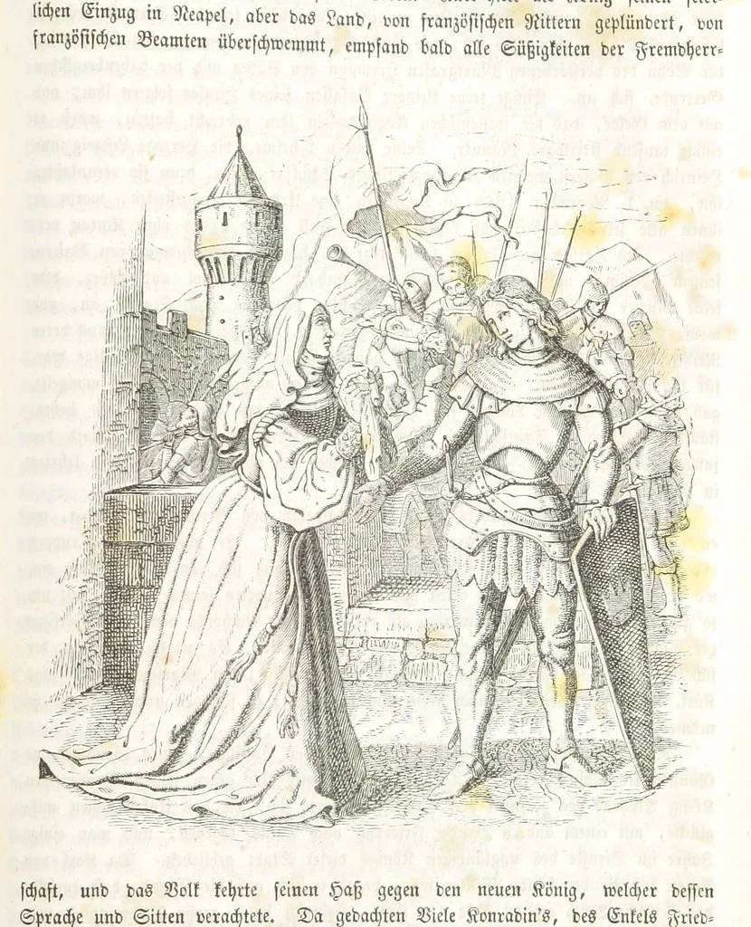 An illustration from Die Geschichte der Deutschen von den ältesten Zeiten bis auf unsere Tage. Zweite Auflage. (Fortgesetzt von M. Wechs.), 1859, leaf 625