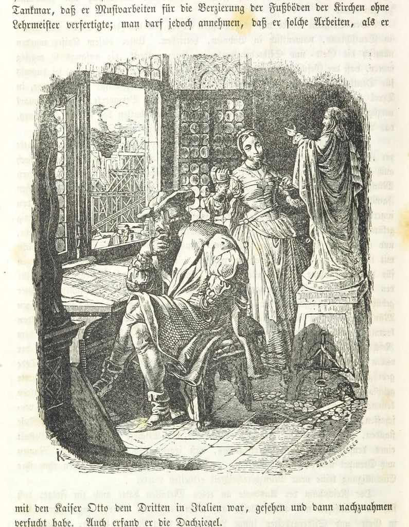 An illustration from Die Geschichte der Deutschen von den ältesten Zeiten bis auf unsere Tage. Zweite Auflage. (Fortgesetzt von M. Wechs.), 1859, leaf 708