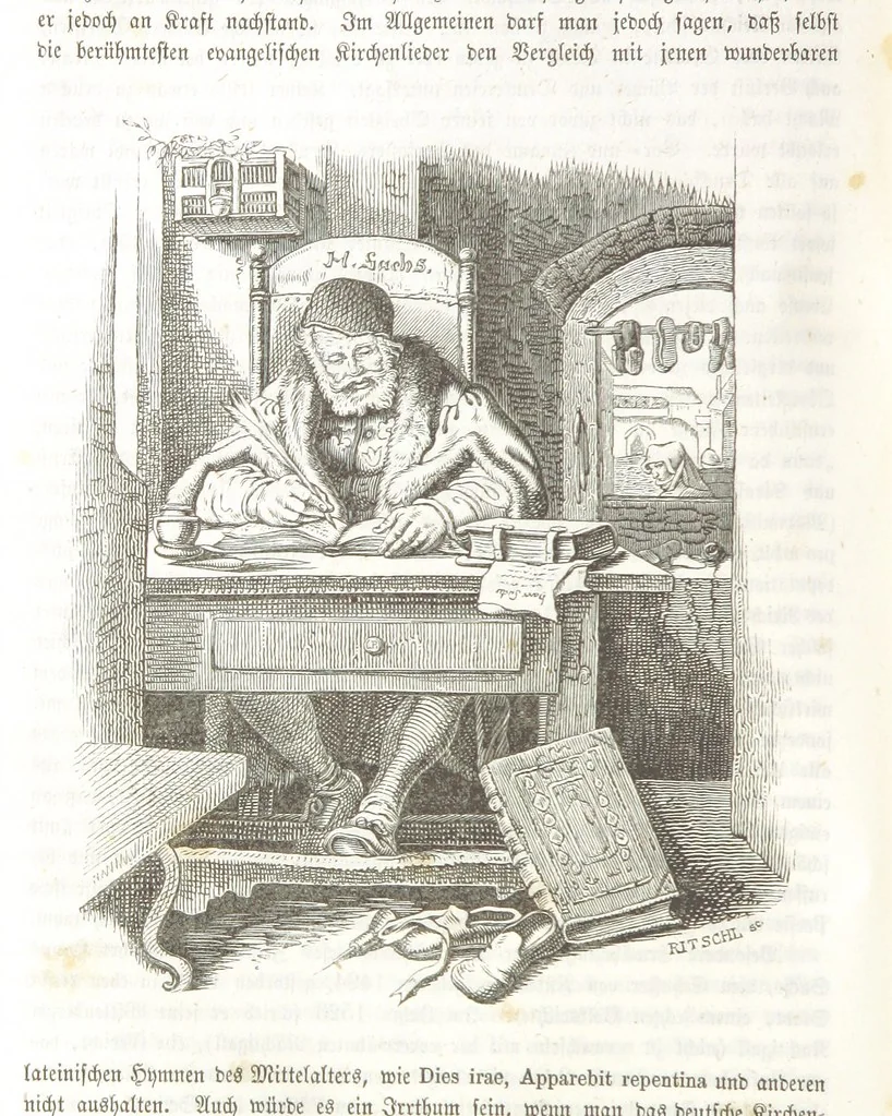 An illustration from Die Geschichte der Deutschen von den ältesten Zeiten bis auf unsere Tage. Zweite Auflage. (Fortgesetzt von M. Wechs.), 1859, leaf 208