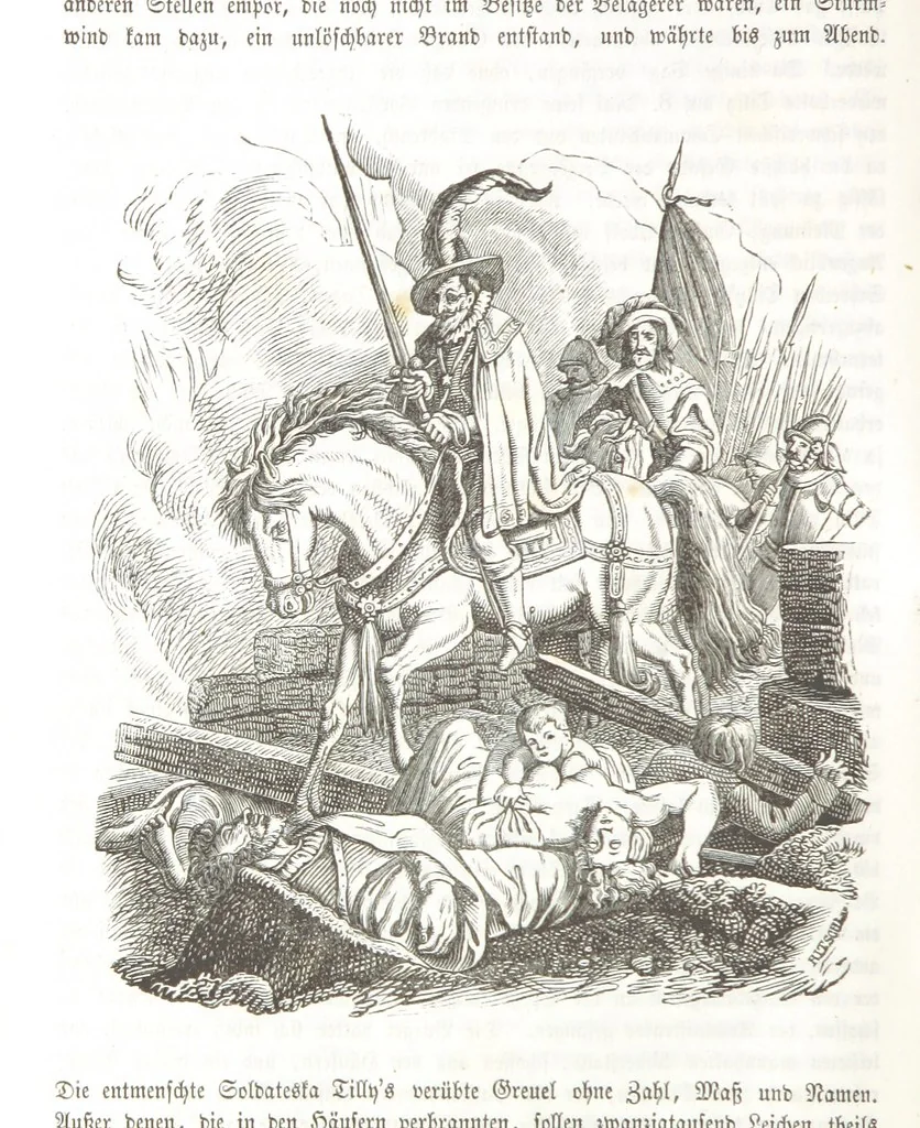 An illustration from Die Geschichte der Deutschen von den ältesten Zeiten bis auf unsere Tage. Zweite Auflage. (Fortgesetzt von M. Wechs.), 1859, leaf 384