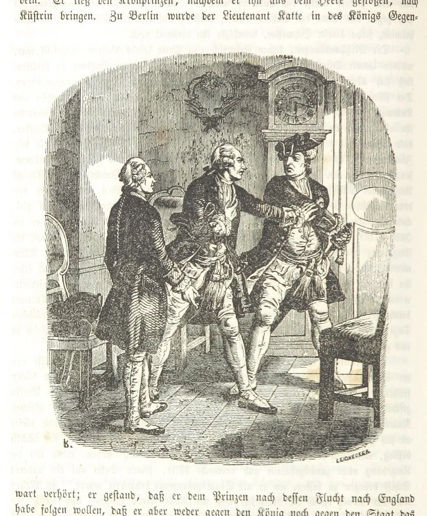 An illustration from Die Geschichte der Deutschen von den ältesten Zeiten bis auf unsere Tage. Zweite Auflage. (Fortgesetzt von M. Wechs.), 1859, leaf 696