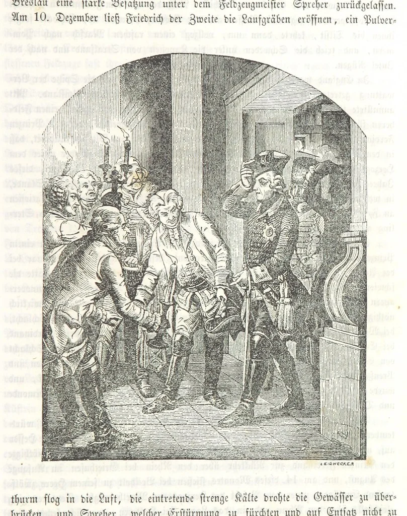 An illustration from Die Geschichte der Deutschen von den ältesten Zeiten bis auf unsere Tage. Zweite Auflage. (Fortgesetzt von M. Wechs.), 1859, leaf 739
