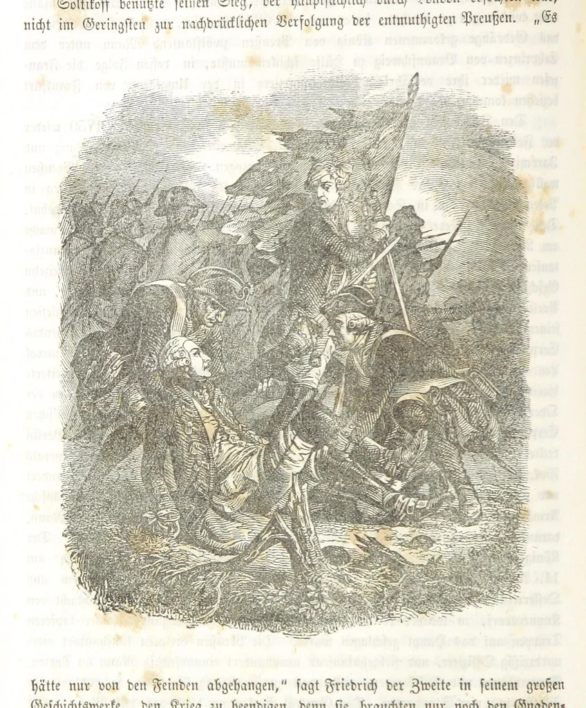 An illustration from Die Geschichte der Deutschen von den ältesten Zeiten bis auf unsere Tage. Zweite Auflage. (Fortgesetzt von M. Wechs.), 1859, leaf 744