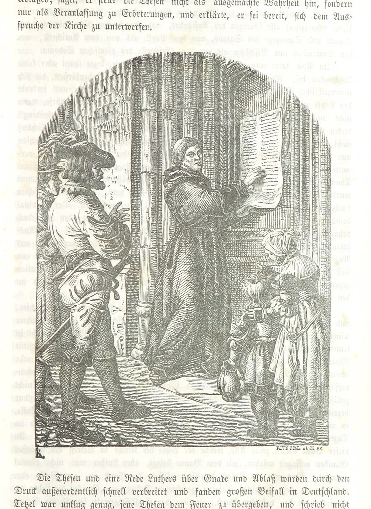 An illustration from Die Geschichte der Deutschen von den ältesten Zeiten bis auf unsere Tage. Zweite Auflage. (Fortgesetzt von M. Wechs.), 1859, leaf 9