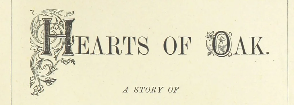 An illustration from Hearts of Oak. A story of Nelson and the Navy, 1893, leaf 11