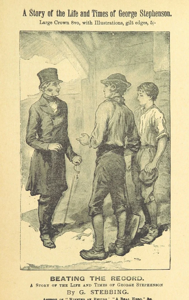 An illustration from Shoulder to Shoulder: a story of the stirring times of old, 1896, leaf 403