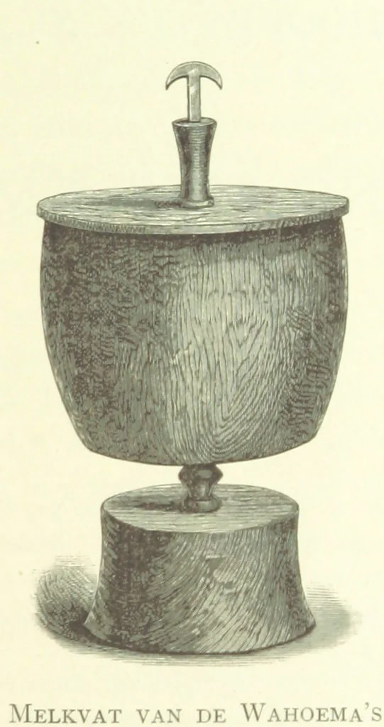 An illustration from Stanley in Afrika's donkere wildernissen, etc. [Translated from “In Darkest Afrika” by H. Tiedeman, 1890, leaf 457