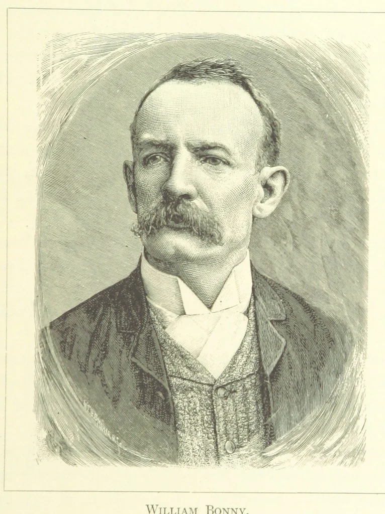 An illustration from Stanley in Afrika's donkere wildernissen, etc. [Translated from “In Darkest Afrika” by H. Tiedeman, 1890, leaf 63