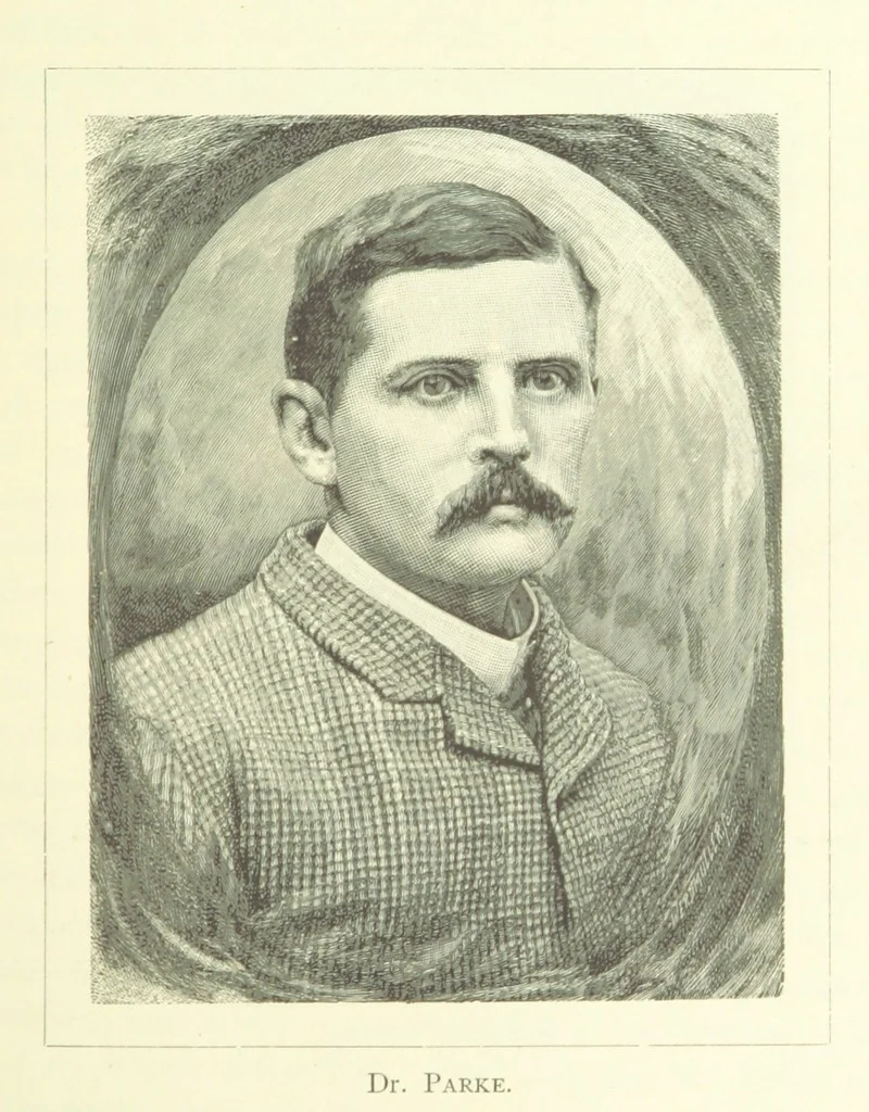 An illustration from Stanley in Afrika's donkere wildernissen, etc. [Translated from “In Darkest Afrika” by H. Tiedeman, 1890, leaf 75