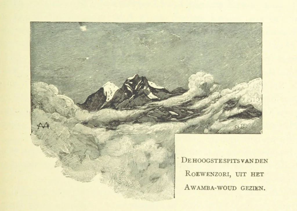 An illustration from Stanley in Afrika's donkere wildernissen, etc. [Translated from “In Darkest Afrika” by H. Tiedeman, 1890, leaf 963