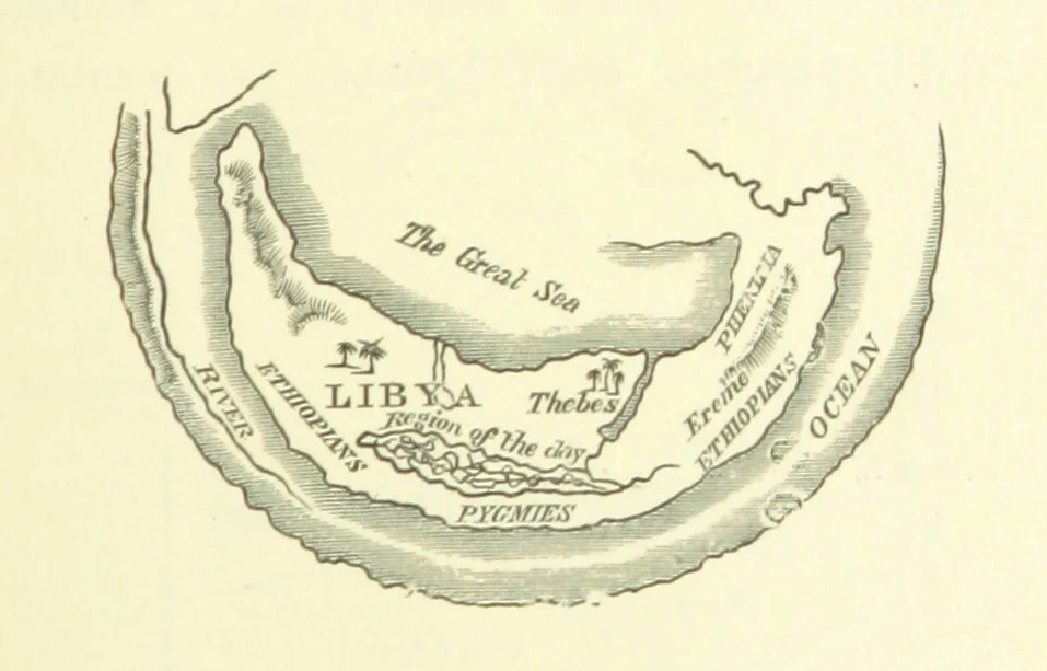 An illustration from Stanley in Afrika's donkere wildernissen, etc. [Translated from “In Darkest Afrika” by H. Tiedeman, 1890, leaf 987