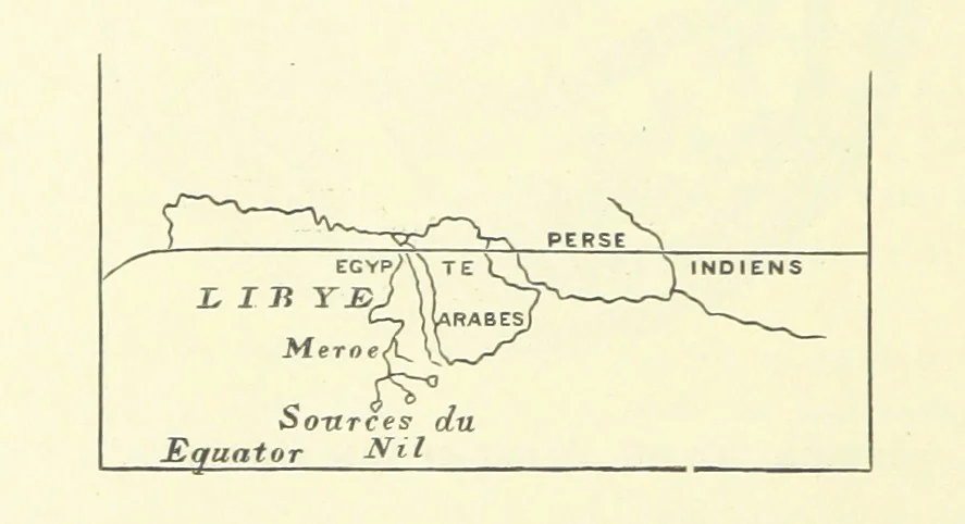 An illustration from Stanley in Afrika's donkere wildernissen, etc. [Translated from “In Darkest Afrika” by H. Tiedeman, 1890, leaf 988