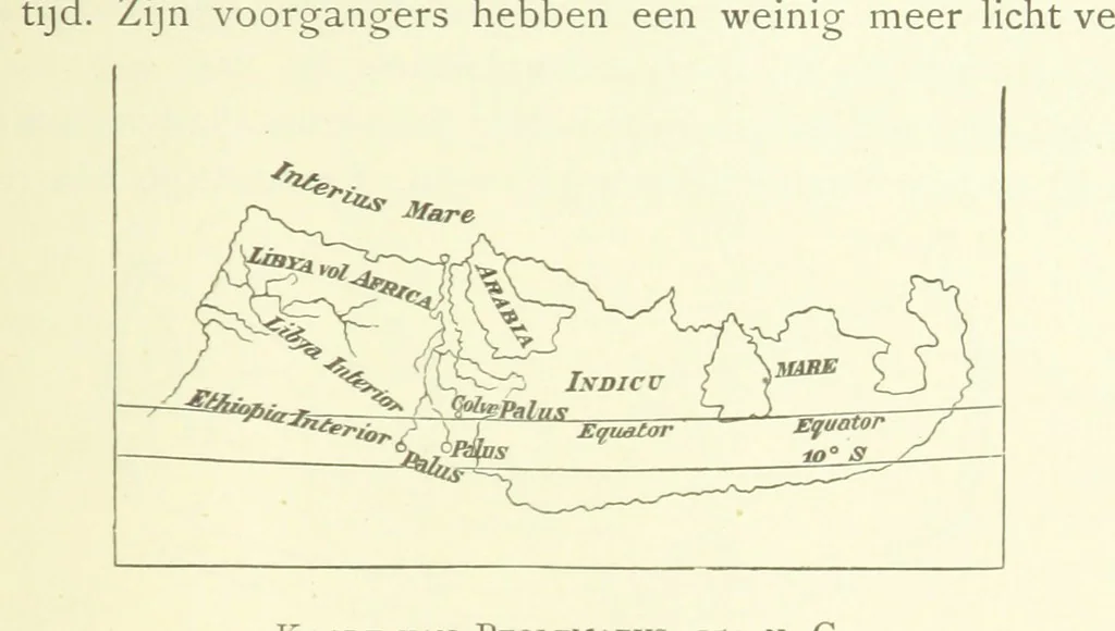 An illustration from Stanley in Afrika's donkere wildernissen, etc. [Translated from “In Darkest Afrika” by H. Tiedeman, 1890, leaf 989